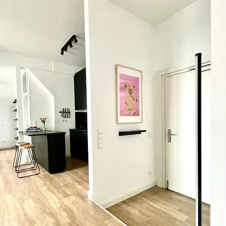 Super Zentrales Design-apartment Apartmán Wiesbaden
